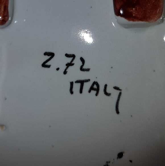 Vintage Made In Italy Pottery Donkey and Cart Planter - Picture 6 of 10